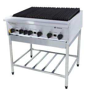 Char broiler a Gás 90 cm Profissional com Pés Venâncio CGGP90