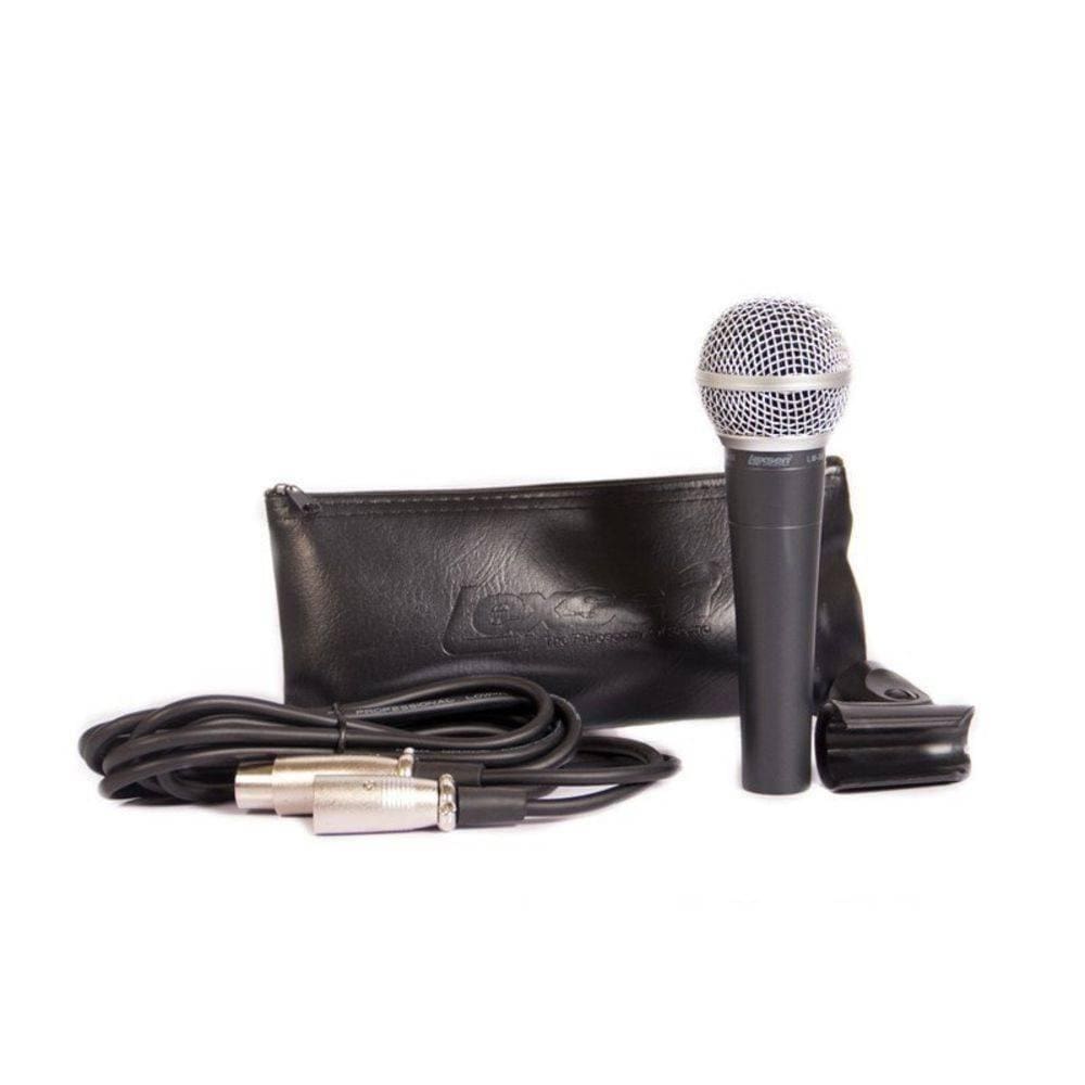 Microfone Dinâmico Cardioide LM-58 com Bag e Fio - Lexsen