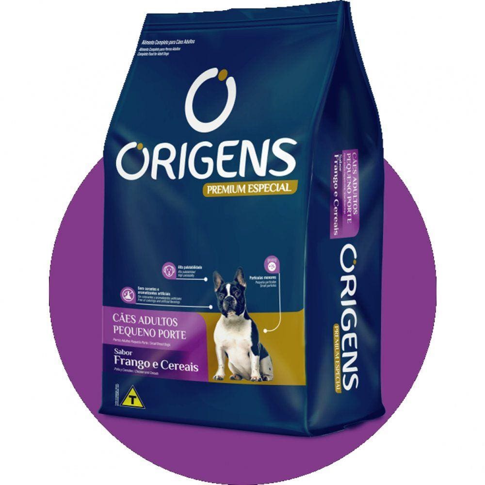 Origens Cao Peq Porte Fran/Cer 10,1Kg