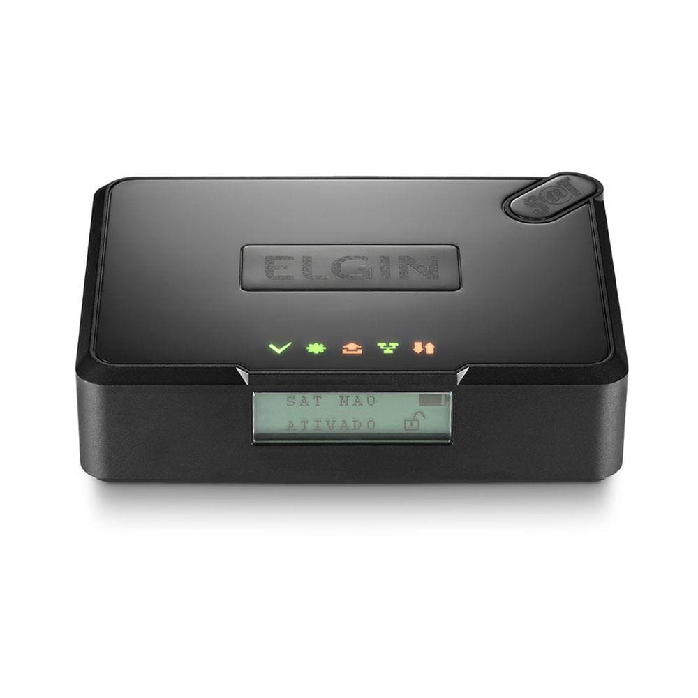 Sat Fiscal Elgin Smart, 2x RJ45, 1x USB, Display Indicador, 3 Anos de Garantia Elgin - 46SATSMART05