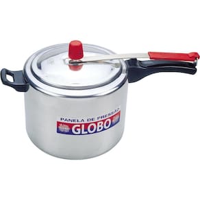 Panela de Pressão Globo Polida 4,5 Litros