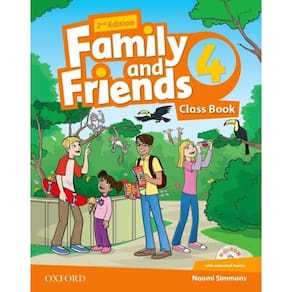 Family And Friends 4 - Class Book With Multi-Rom - Second Edition