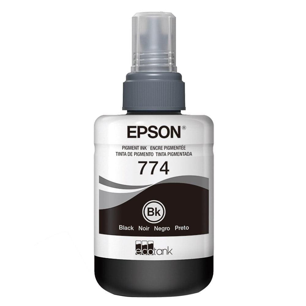 Garrafa de Tinta Epson EcoTank 774 Preto T774120