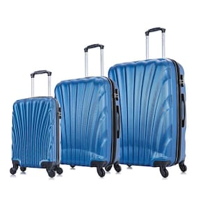 Conjunto de malas de viagem P, M e G Dizy Swiss Move Azul
