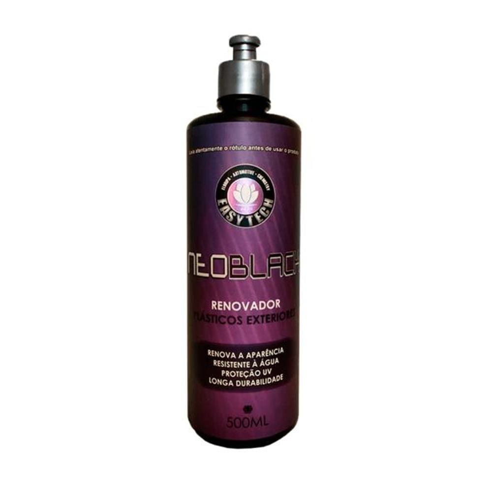 Revitalizador De Plásticos Externos E Lonas Marítimas Neo Black – 500Ml