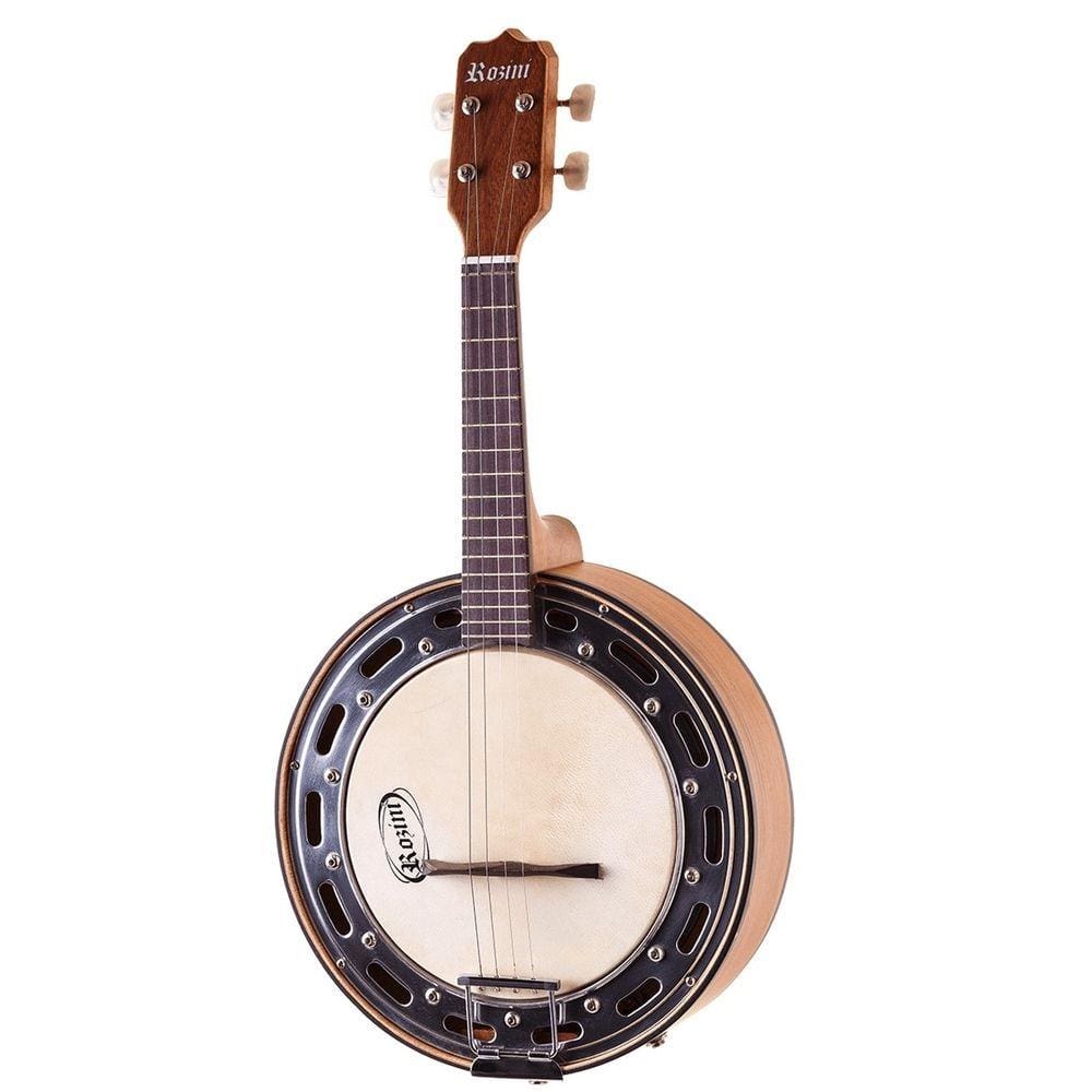 Banjo Cavaco Rozini Rj14elf Estudante Eletroacustico  Natural Fosco