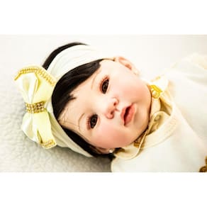 Boneca Bebe Reborn Barata Menina Princesa Enxoval - Chic Outlet - Economize  com estilo!