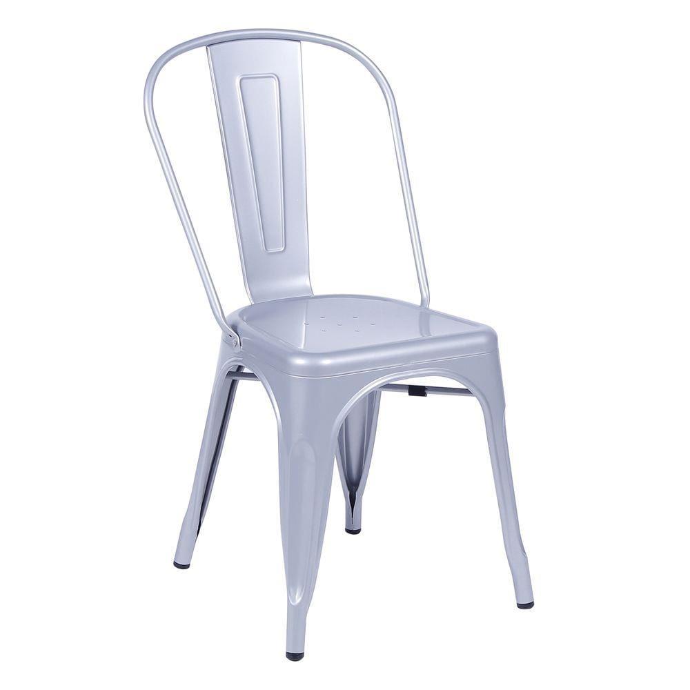 Cadeira Tolix Or Design - Cinza Metalico