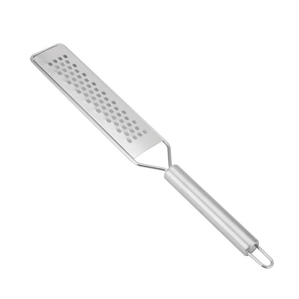 Ralador culinário profissional de raspas finas e cítricos - Inox - Zester - igual Rita Lobo