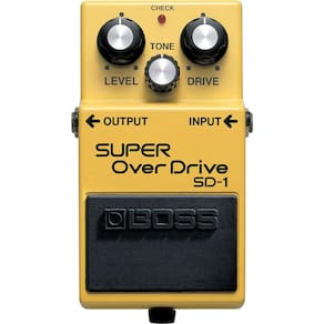 Pedal Super Overdrive Boss para Guitarra SD-1 Efeito Amplificador Valvulado