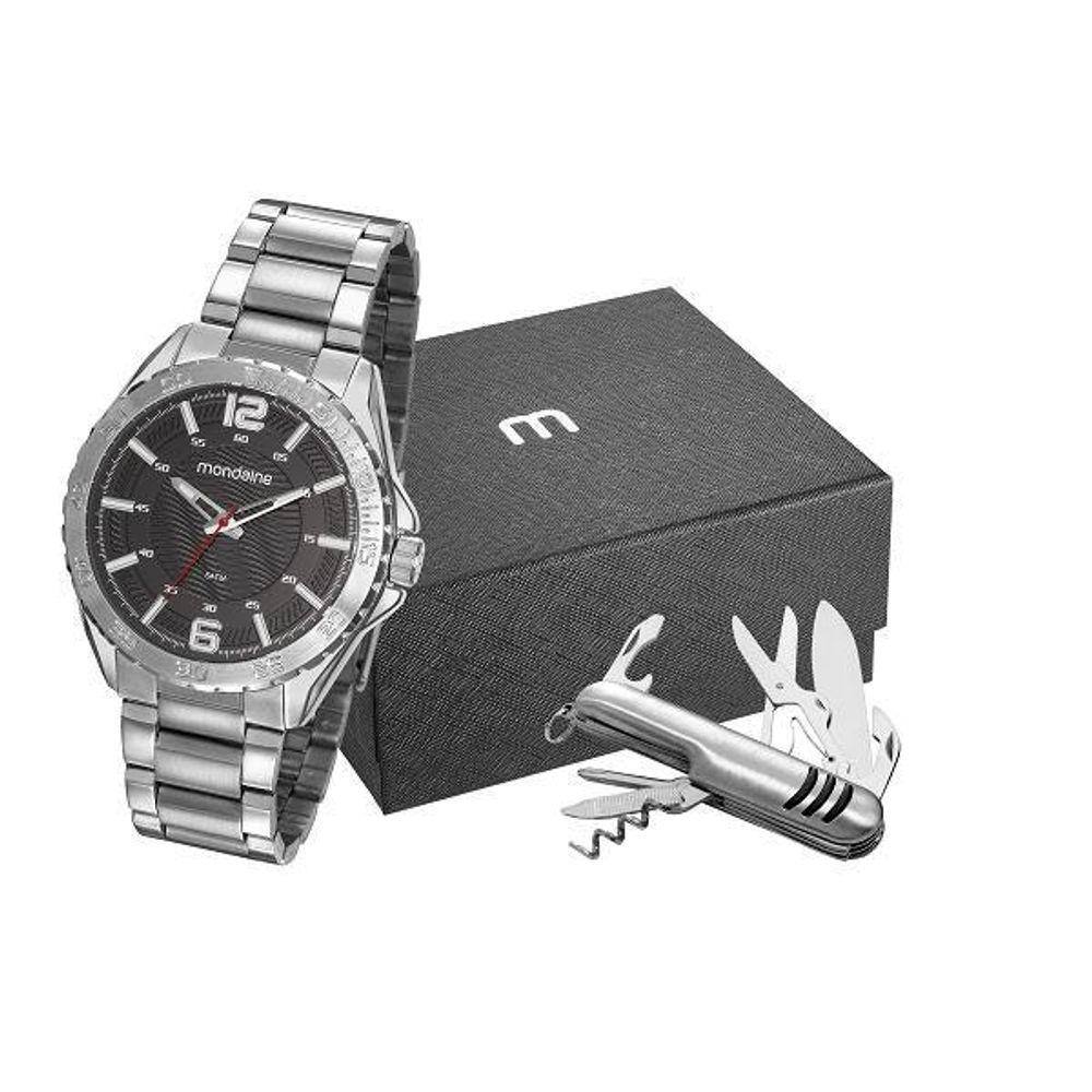 Relogio mondaine com canivete | Ponto