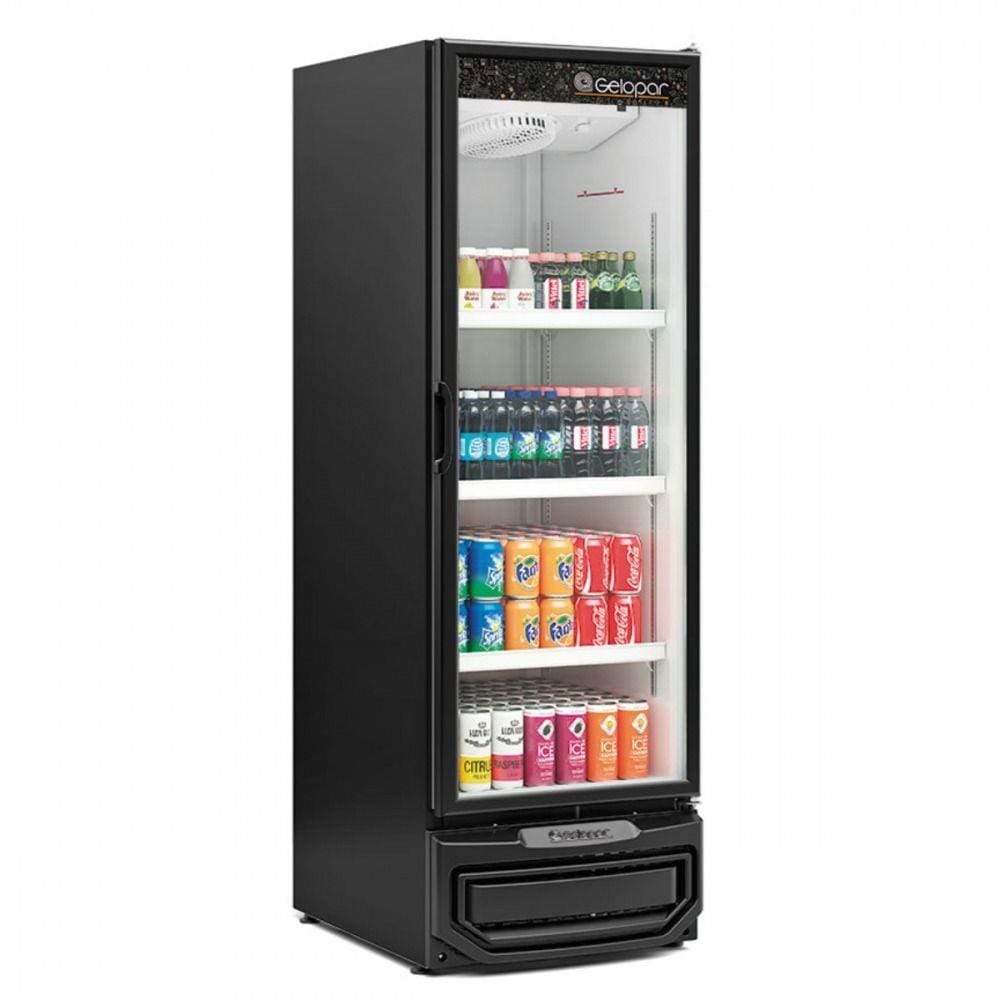 Expositor Refrigerado de Bebidas Gelopar 578L Porta de Vidro GRV57PPR - 220V