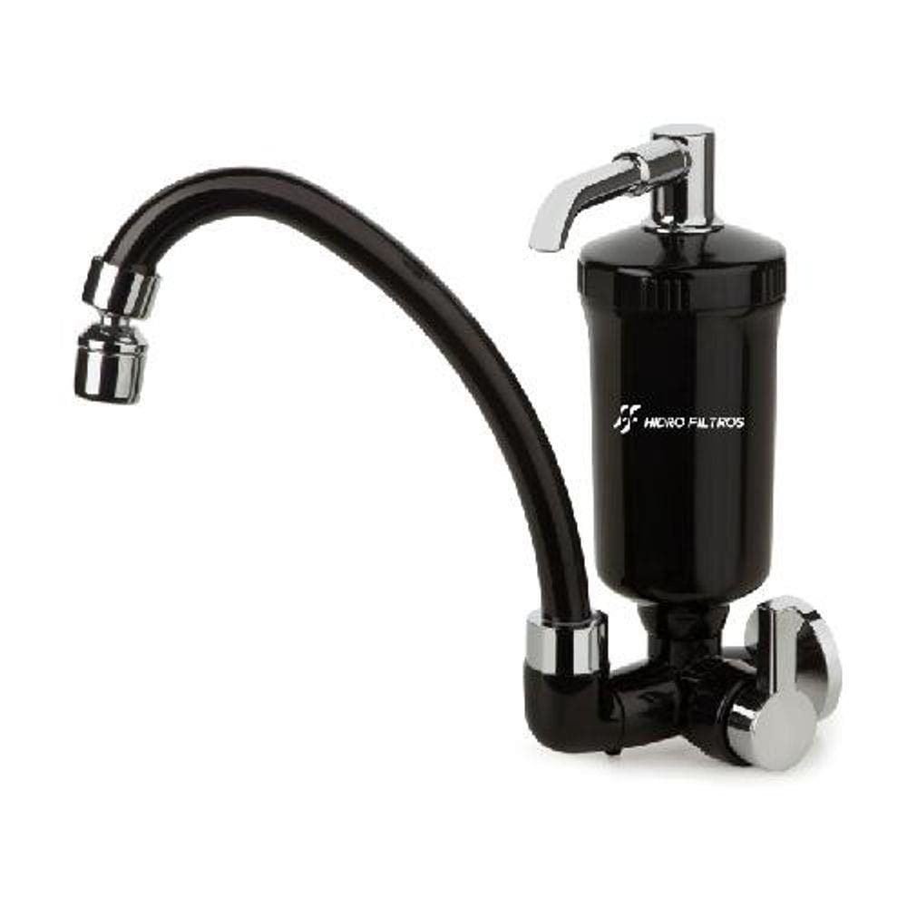 Purificador de Água com Torneira de Parede - Black - Hidro Filtros