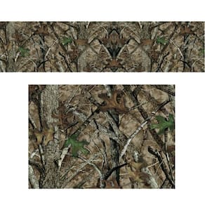Adesivo Camuflado True Timber Marrom Textura Madeira 200X50