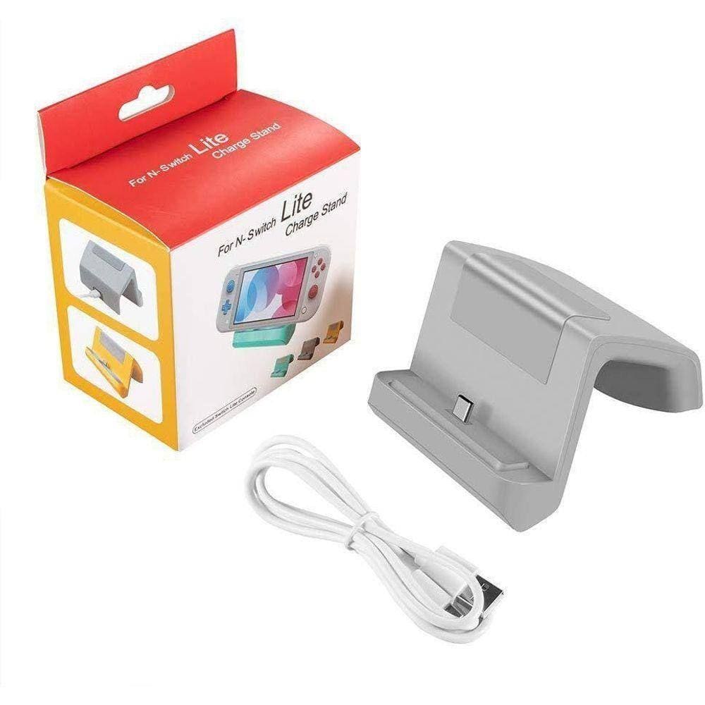 Base Dock Carregador Stand Nintendo Switch Lite - Grey - Snd