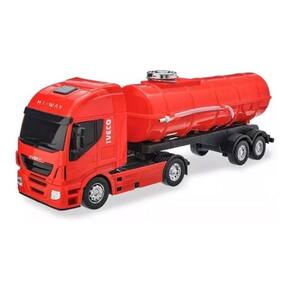 Brinquedo Carreta Iveco Hi-way Com Empilhadeira Agille