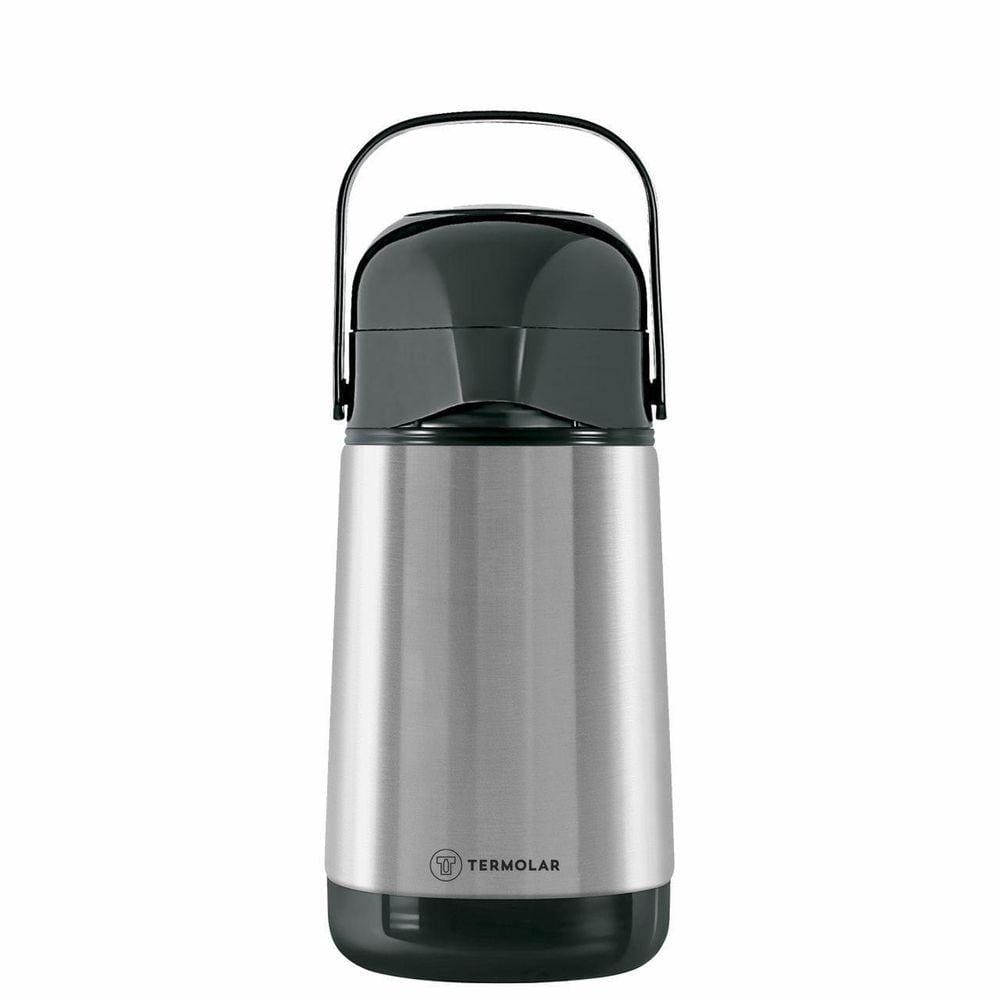 Garrafa Térmica Lúmina 500Ml Aço Inox Pressão Termolar