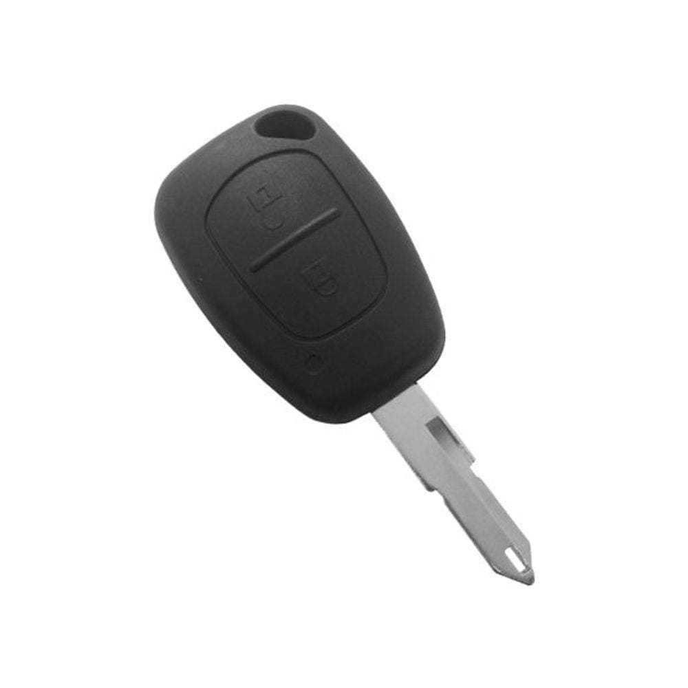 Chave Plástica Clio 2 Botões Oca - 12116