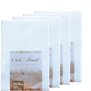 Kit 4 Capas Protetor Travesseiro Impermeavel com Ziper 50x70