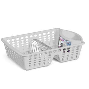 Escorredor Pratos, Copos E Talheres Luxury Branco