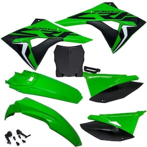 Kit Plástico Biker Next Crf 230 Com Number Plate F1rst e Adesivos
