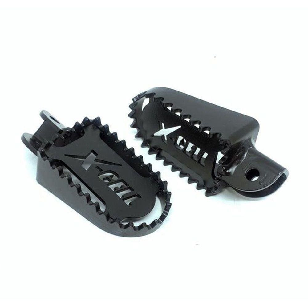 Pedaleira X cell Aço Yamaha Ttr 230 Lander Xt 225 660 600 Xtz 125