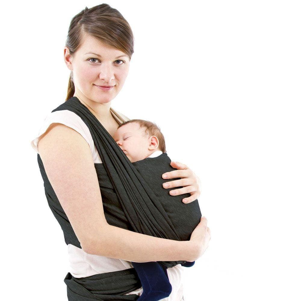 Wrap Best Sling Liso Grafite Mescla