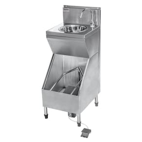 Lava-botas com Lavatório para Assepsia Integrado Atual Inox 220v LBL-40
