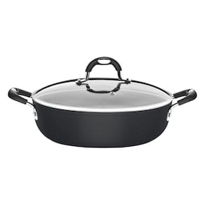Arrozeira Mônaco Tramontina 28Cm 4,2L Antiaderente Preta