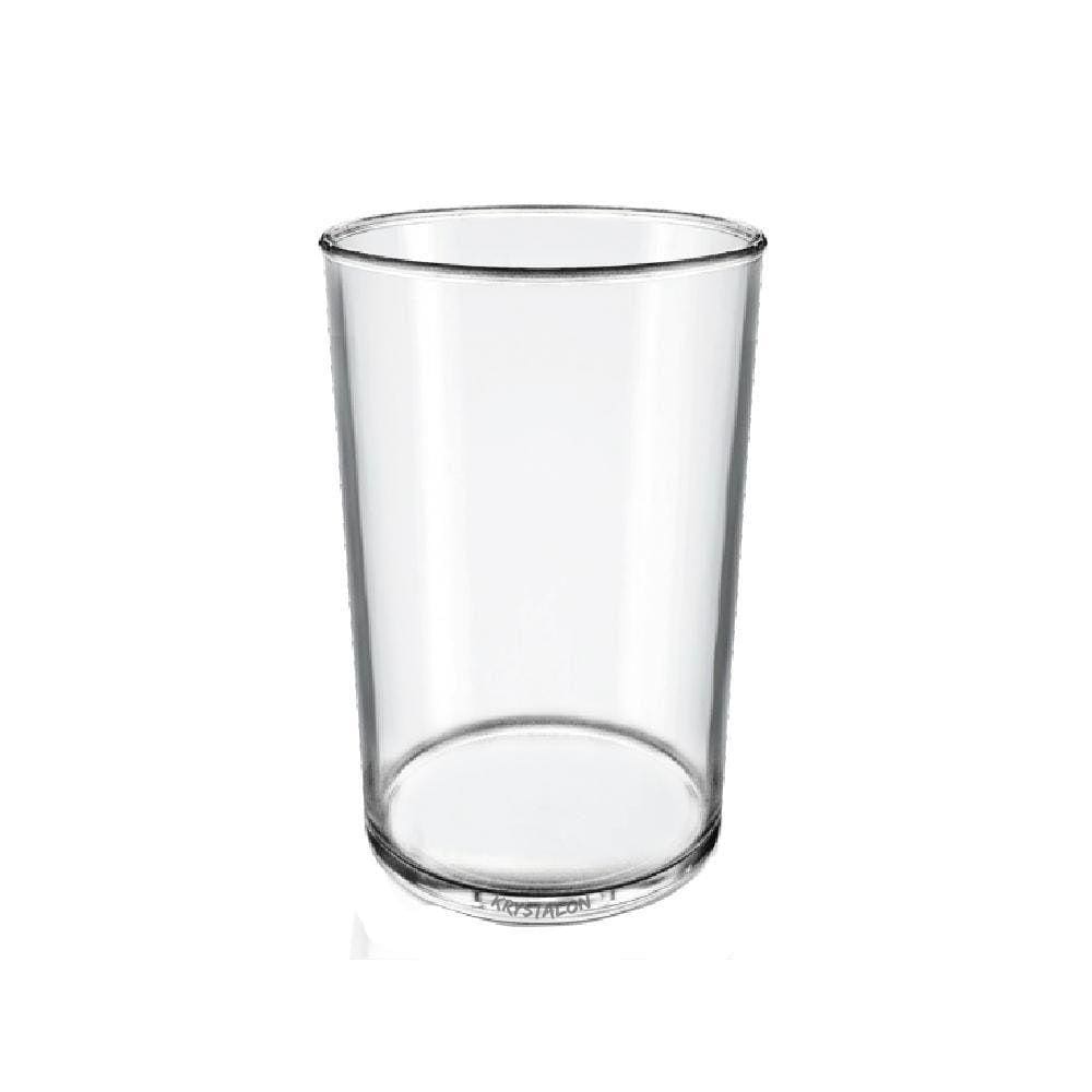 Kit 4 Copos Short Drink 200 Ml Transparente Em Acrílico