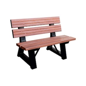 Banco de Jardim 110cm Premium In Brasil Ipê