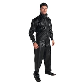Capa de Chuva Motoqueiro Alba Europa Masculino TAM 4G Preto