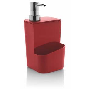 Dispenser para detergente 650 ml vermelho OU