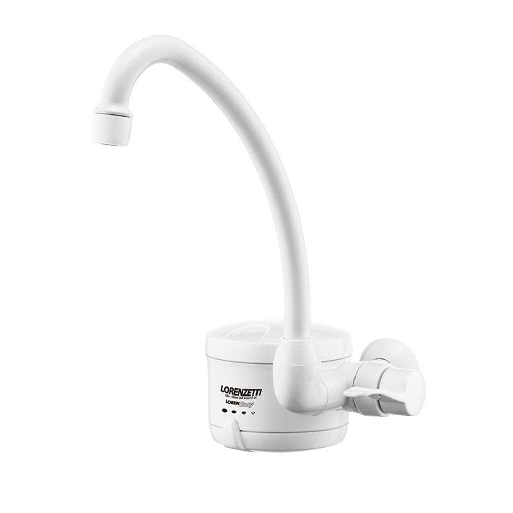 Torneira Elétrica Loreneasy De Parede Branca Lorenzetti 127V
