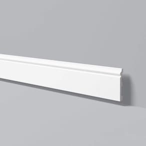 Rodapé GART de Poliestireno FL2 15mmx12cm Metro Linear - caixa com 2,44 Unidade - Branco