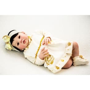 Boneca Bebe Reborn Barata Menina Princesa Enxoval - Chic Outlet - Economize  com estilo!