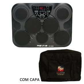Bateria Eletrônica Roland Revas PB-350 com Capa Estofada
