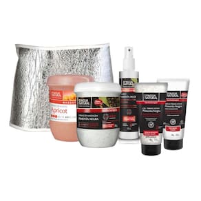 Kit Redução Medida Corporal Pimenta Negra 650G Cinta Isolmanta