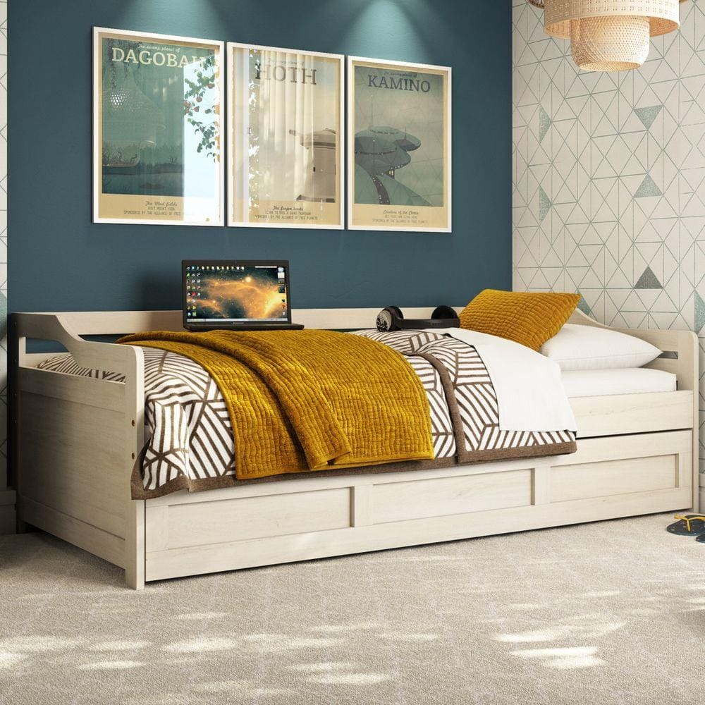 Bicama Londrina Móveis Saraiva Branco Lavado