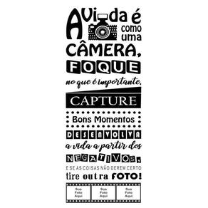 Adesivo Decorativo De Parede Frase Para Colocar Foto