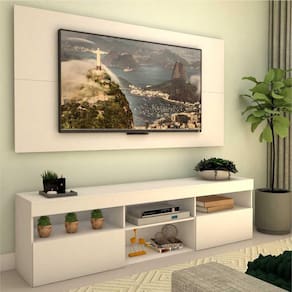 Rack com painel p/ TV 65" e 2 portas Toronto Multimóveis