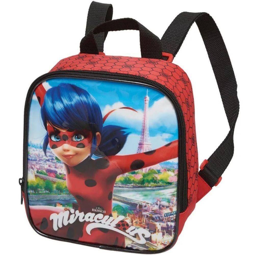 Lancheira Termica Infantil Ladybug Miraculous Spot On 966U11