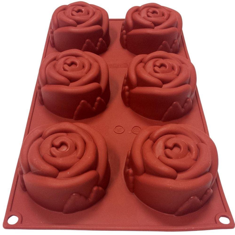 Forma De Mini Bolo Rosa - Gmekl31