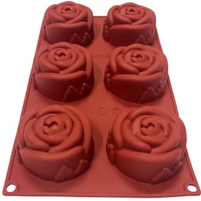 Forma De Mini Bolo Rosa - Gmekl31