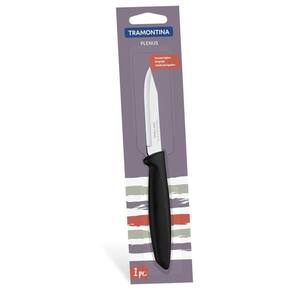 Faca Para Legumes E Frutas 18 Cm Cabo Preto 3" - 136250