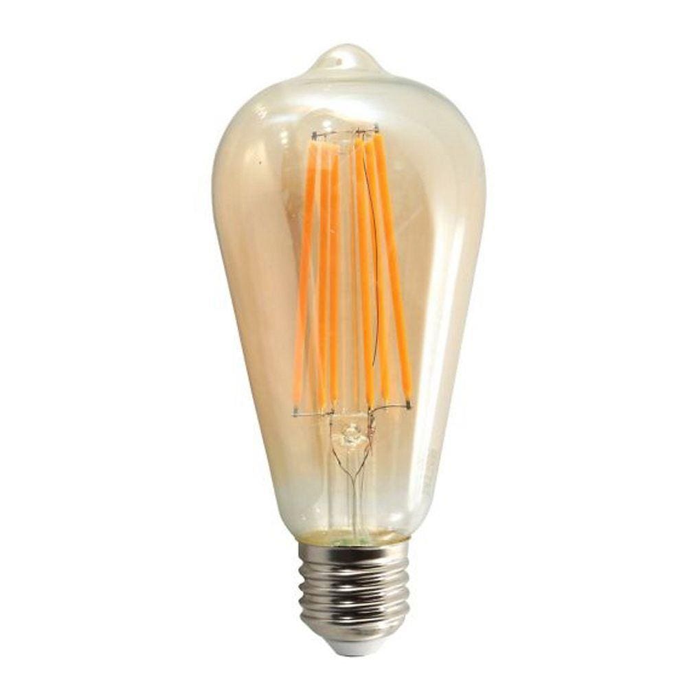 Lâmpada de Filamento LED 6W ST64 E27 Âmbar Dairu
