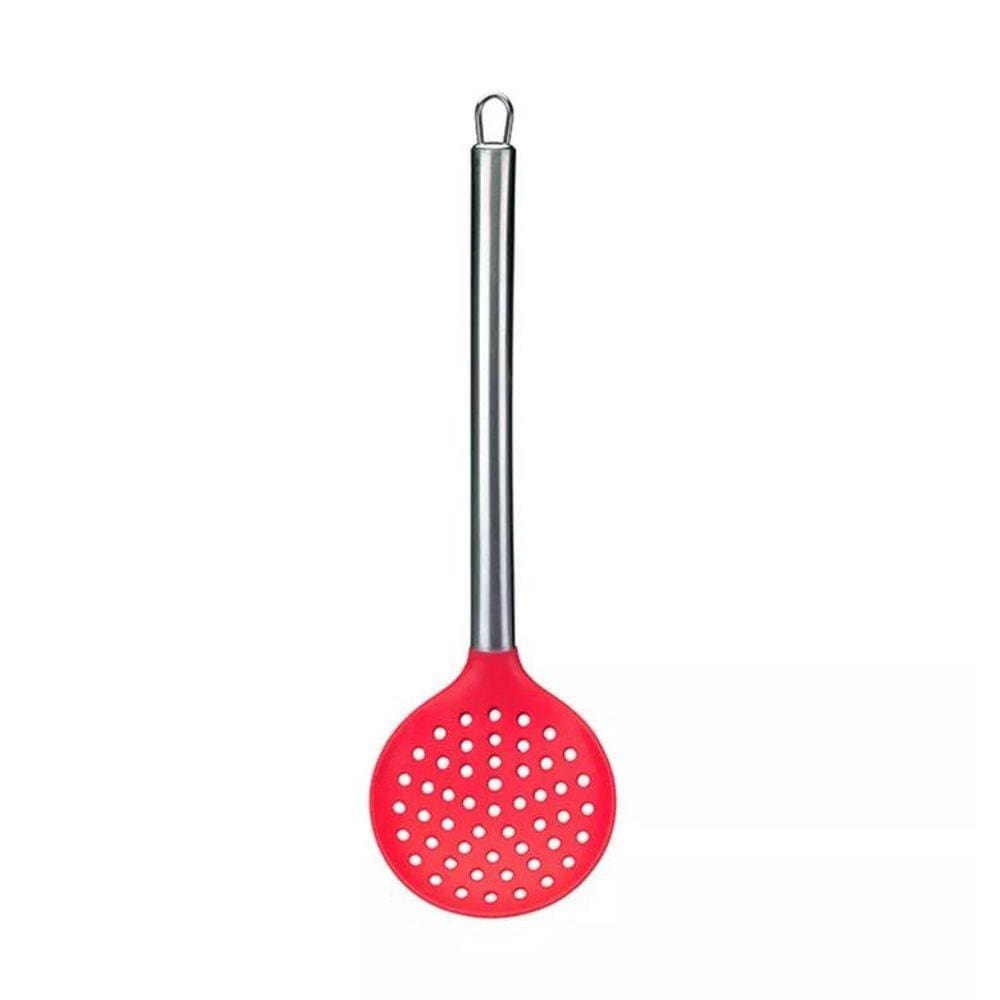 Espumadeira Brinox em Silicone e Aço Inox