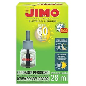Jimo Anti-Inset Refil Líquido 60 Noites Mosquitos