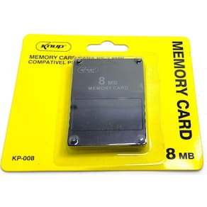 Memory Card 8Mb Playstation 2 Ps2 Knup Novo Kp-008