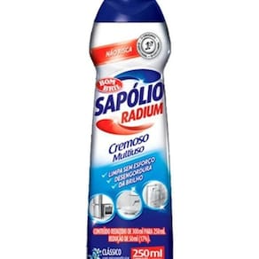 Sapólio Radium Cremoso Multiuso 250Ml Clássico Bombril